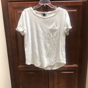 Light grey pocket tee